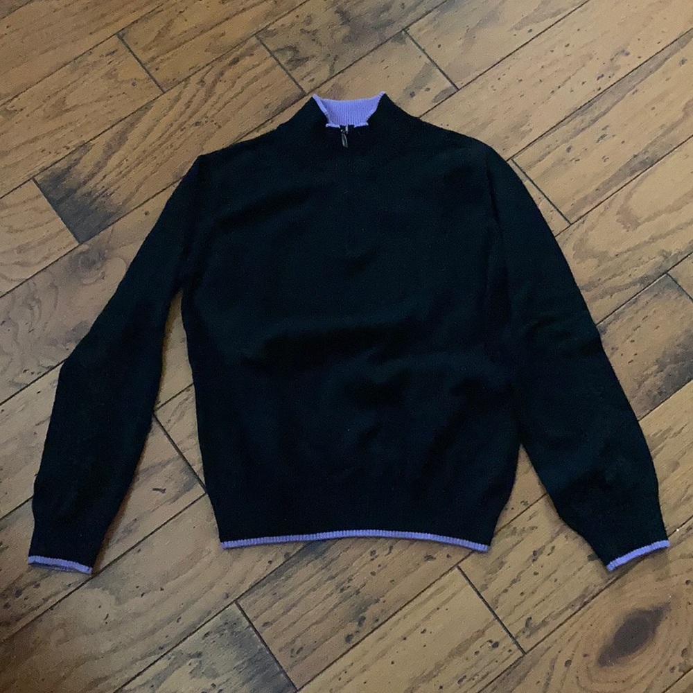 3/4 zip sweater